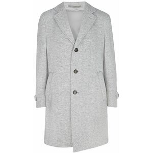 Eleventy Manteau en laine gris clair 52 - Publicité Eleventy Manteau en laine gris clair 52 - Publicité