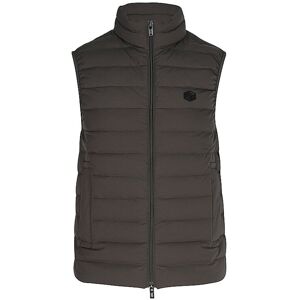 Emporio Armani Gilet matelassé en duvet ESSENTIAL gris 50 - Publicité Emporio Armani Gilet matelassé en duvet ESSENTIAL gris 50 - Publicité