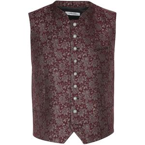 Grasegger Gilet traditionnel AURACH rouge foncé 52 - Publicité Grasegger Gilet traditionnel AURACH rouge foncé 52 - Publicité