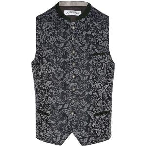 Grasegger Gilet de costume traditionnel KREUZER bleu 52 - Publicité Grasegger Gilet de costume traditionnel KREUZER bleu 52 - Publicité
