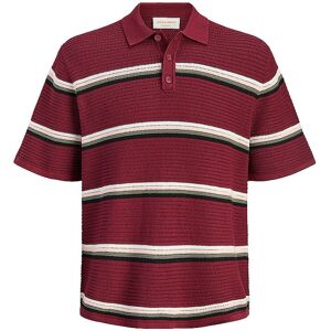 Jack & Jones Poloshirt JORMAINE rouge XXL - Publicité Jack & Jones Poloshirt JORMAINE rouge XXL - Publicité