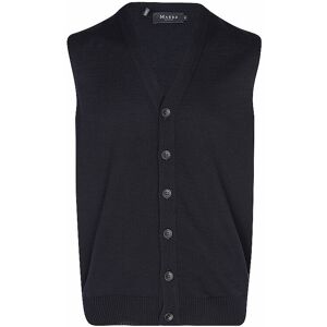 Maerz Gilet en tricot bleu marine 56 - Publicité Maerz Gilet en tricot bleu marine 56 - Publicité
