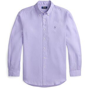 Ralph Lauren Chemise en lin coupe personnalisée violet M - Publicité Ralph Lauren Chemise en lin coupe personnalisée violet M - Publicité