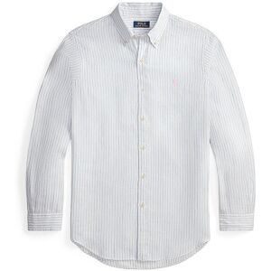 Ralph Lauren Chemise en lin coupe personnalisée blanc XXL - Publicité Ralph Lauren Chemise en lin coupe personnalisée blanc XXL - Publicité