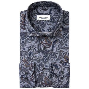Profuomo Chemise coupe régulière bleu 38 - Publicité Profuomo Chemise coupe régulière bleu 38 - Publicité