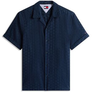 Tommy Jeans Chemise Coupe Standard bleu marine M - Publicité Tommy Jeans Chemise Coupe Standard bleu marine M - Publicité