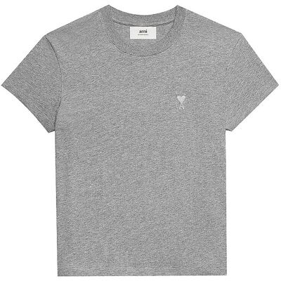Ami Paris T-shirt gris L - Publicité Ami Paris T-shirt gris L - Publicité