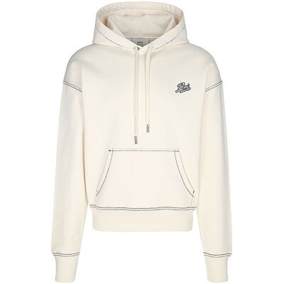 Ami Paris Sweat à capuche - Hoodie crème L - Publicité Ami Paris Sweat à capuche - Hoodie crème L - Publicité