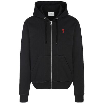 Ami Paris Sweat à capuche - Hoodie noir S - Publicité Ami Paris Sweat à capuche - Hoodie noir S - Publicité