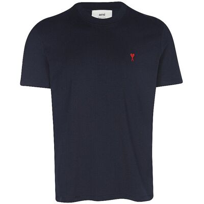 Ami Paris T-Shirt CLASSIC bleu L - Publicité Ami Paris T-Shirt CLASSIC bleu L - Publicité