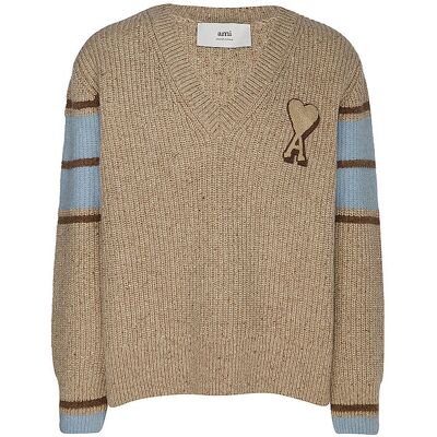 Ami Paris Pull-over camel XL - Publicité Ami Paris Pull-over camel XL - Publicité
