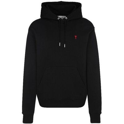 Ami Paris Sweat à capuche - Hoodie noir S - Publicité Ami Paris Sweat à capuche - Hoodie noir S - Publicité