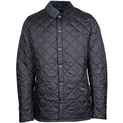 Barbour Veste matelassée HERITAGE bleu marine XL - Publicité Barbour Veste matelassée HERITAGE bleu marine XL - Publicité