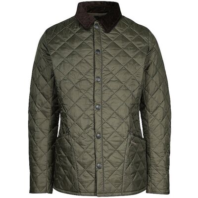 Barbour Veste matelassée HERITAGE olive XL - Publicité Barbour Veste matelassée HERITAGE olive XL - Publicité