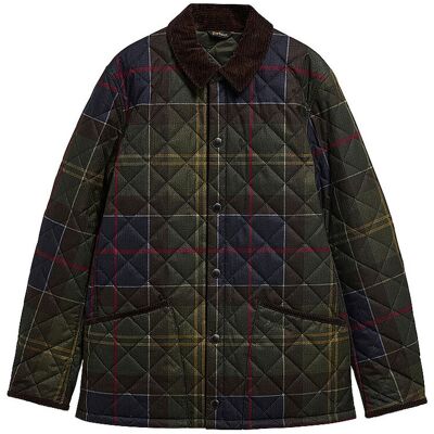 Barbour Veste matelassée LIDDLESDALE vert foncé XXL - Publicité Barbour Veste matelassée LIDDLESDALE vert foncé XXL - Publicité