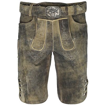 Beckert Lederhose Kaiserau marron clair 44 - Publicité Beckert Lederhose Kaiserau marron clair 44 - Publicité