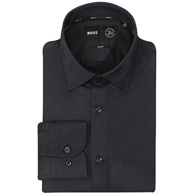 Boss Chemise Slim Fit HANK noir 41 - Publicité Boss Chemise Slim Fit HANK noir 41 - Publicité