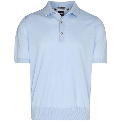 Boss Polo H-NOLANO bleu clair XL - Publicité Boss Polo H-NOLANO bleu clair XL - Publicité