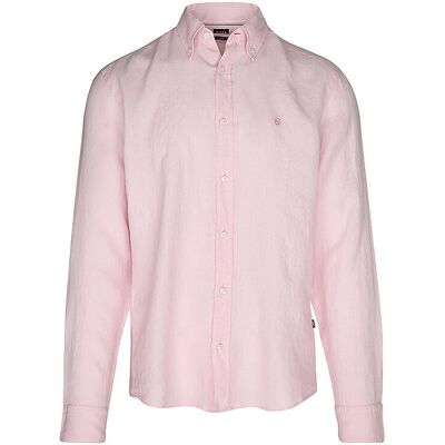 Boss Chemise en lin H-LIAM rose M - Publicité Boss Chemise en lin H-LIAM rose M - Publicité