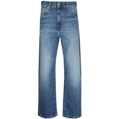 Carhartt Jeans Straight Fit LANDON ROBERTSON bleu 30 - Publicité Carhartt Jeans Straight Fit LANDON ROBERTSON bleu 30 - Publicité