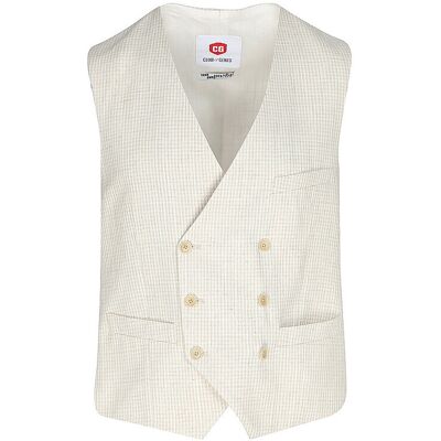 Cg - Club Of Gents Gilet de costume beige 94 - Publicité Cg - Club Of Gents Gilet de costume beige 94 - Publicité