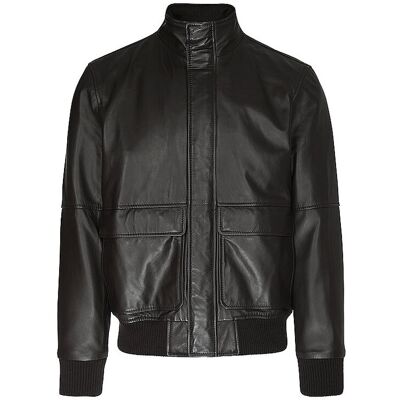 Dressler Blouson en cuir marron 54 - Publicité Dressler Blouson en cuir marron 54 - Publicité