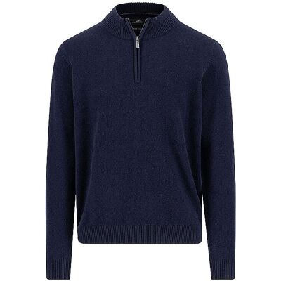 Fynch-Hatton Pull en cachemire bleu marine XL - Publicité Fynch-Hatton Pull en cachemire bleu marine XL - Publicité