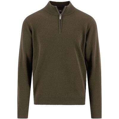 Fynch-Hatton Pull Troyer en cachemire vert foncé 4XL - Publicité Fynch-Hatton Pull Troyer en cachemire vert foncé 4XL - Publicité