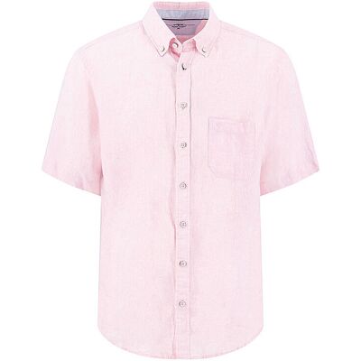 Fynch-Hatton Chemise en lin rose 4XL - Publicité Fynch-Hatton Chemise en lin rose 4XL - Publicité
