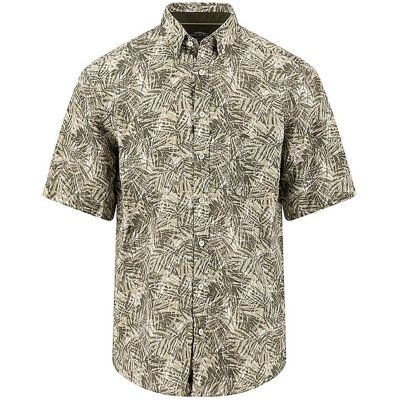 Fynch-Hatton Chemise en lin vert clair 4XL - Publicité Fynch-Hatton Chemise en lin vert clair 4XL - Publicité