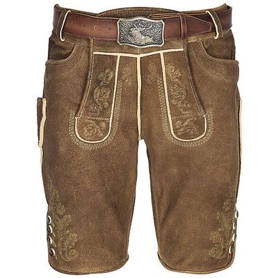 Gweih & Silk Culotte en cuir traditionnel Vitus camel 52 - Publicité Gweih & Silk Culotte en cuir traditionnel Vitus camel 52 - Publicité