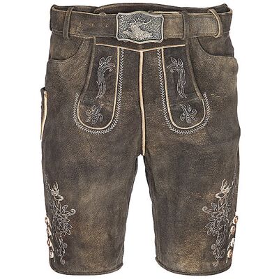 Gweih & Silk Lederhose BORIS marron 44 - Publicité Gweih & Silk Lederhose BORIS marron 44 - Publicité