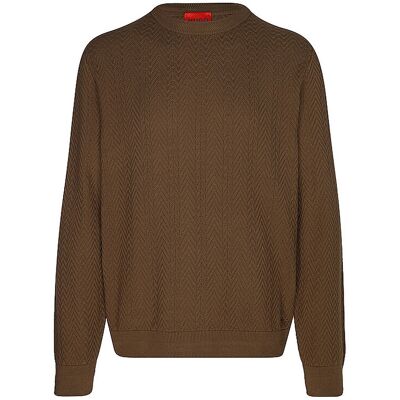 Hugo Pull SIMO marron XXL - Publicité Hugo Pull SIMO marron XXL - Publicité