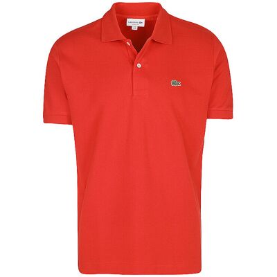 Lacoste Poloshirt Classic Fit L1212 rouge S - Publicité Lacoste Poloshirt Classic Fit L1212 rouge S - Publicité