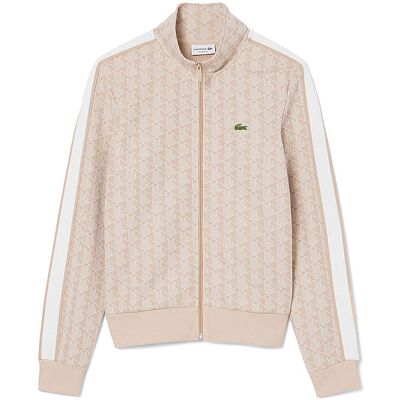 Lacoste Sweat-shirt zippé beige L - Publicité Lacoste Sweat-shirt zippé beige L - Publicité