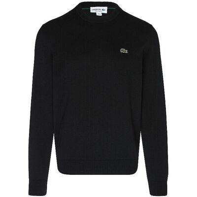 Lacoste Pull-over noir L - Publicité Lacoste Pull-over noir L - Publicité