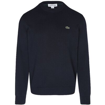 Lacoste Pull-over bleu marine XXL - Publicité Lacoste Pull-over bleu marine XXL - Publicité