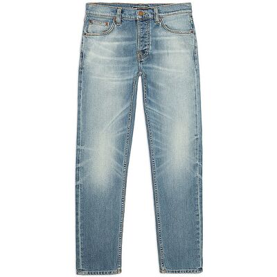 Nudie Jeans Jeans Coupe Droite SOLID OLLIE bleu 32/L32 - Publicité Nudie Jeans Jeans Coupe Droite SOLID OLLIE bleu 32/L32 - Publicité
