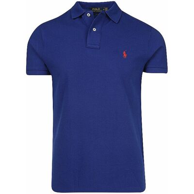 Ralph Lauren Poloshirt Slim Fit bleu XL - Publicité Ralph Lauren Poloshirt Slim Fit bleu XL - Publicité