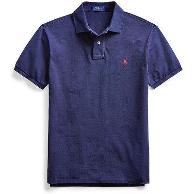 Ralph Lauren Polo Slim Fit bleu marine XL - Publicité Ralph Lauren Polo Slim Fit bleu marine XL - Publicité