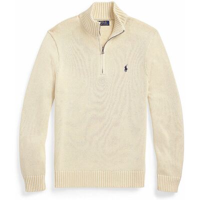Ralph Lauren Pull Troyer crème XXL - Publicité Ralph Lauren Pull Troyer crème XXL - Publicité