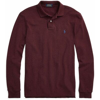 Ralph Lauren Polo Coupe Slim Personnalisée rouge foncé L - Publicité Ralph Lauren Polo Coupe Slim Personnalisée rouge foncé L - Publicité