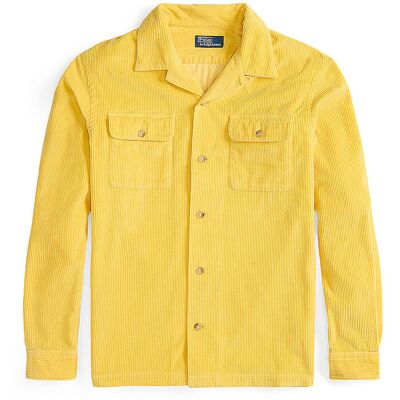 Ralph Lauren Surchemise en velours côtelé jaune S - Publicité Ralph Lauren Surchemise en velours côtelé jaune S - Publicité