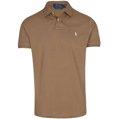 Ralph Lauren Polo Custom Slim Fit marron M - Publicité Ralph Lauren Polo Custom Slim Fit marron M - Publicité