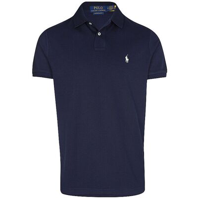 Ralph Lauren Polo Custom Slim Fit bleu marine M - Publicité Ralph Lauren Polo Custom Slim Fit bleu marine M - Publicité