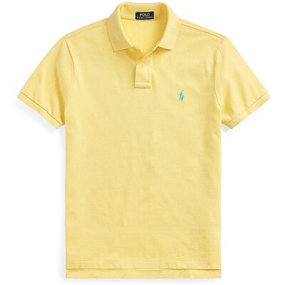 Ralph Lauren Polo Custom Slim Fit jaune XL - Publicité Ralph Lauren Polo Custom Slim Fit jaune XL - Publicité