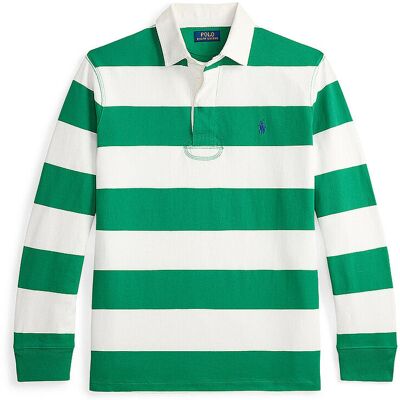 Ralph Lauren Rugby Shirt vert M - Publicité Ralph Lauren Rugby Shirt vert M - Publicité