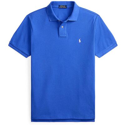 Ralph Lauren Polo Custom Slim Fit bleu M - Publicité Ralph Lauren Polo Custom Slim Fit bleu M - Publicité