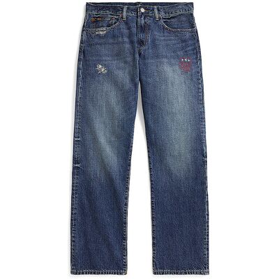 Ralph Lauren Jeans Straight Fit bleu 30/L32 - Publicité Ralph Lauren Jeans Straight Fit bleu 30/L32 - Publicité