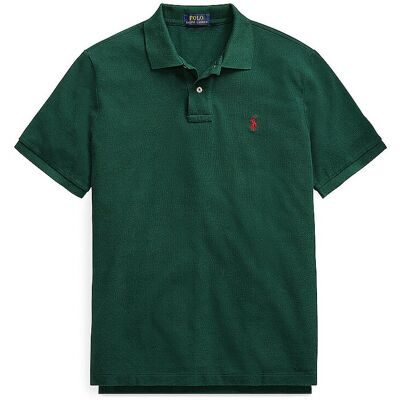 Ralph Lauren Poloshirt Slim Fit vert foncé XL - Publicité Ralph Lauren Poloshirt Slim Fit vert foncé XL - Publicité